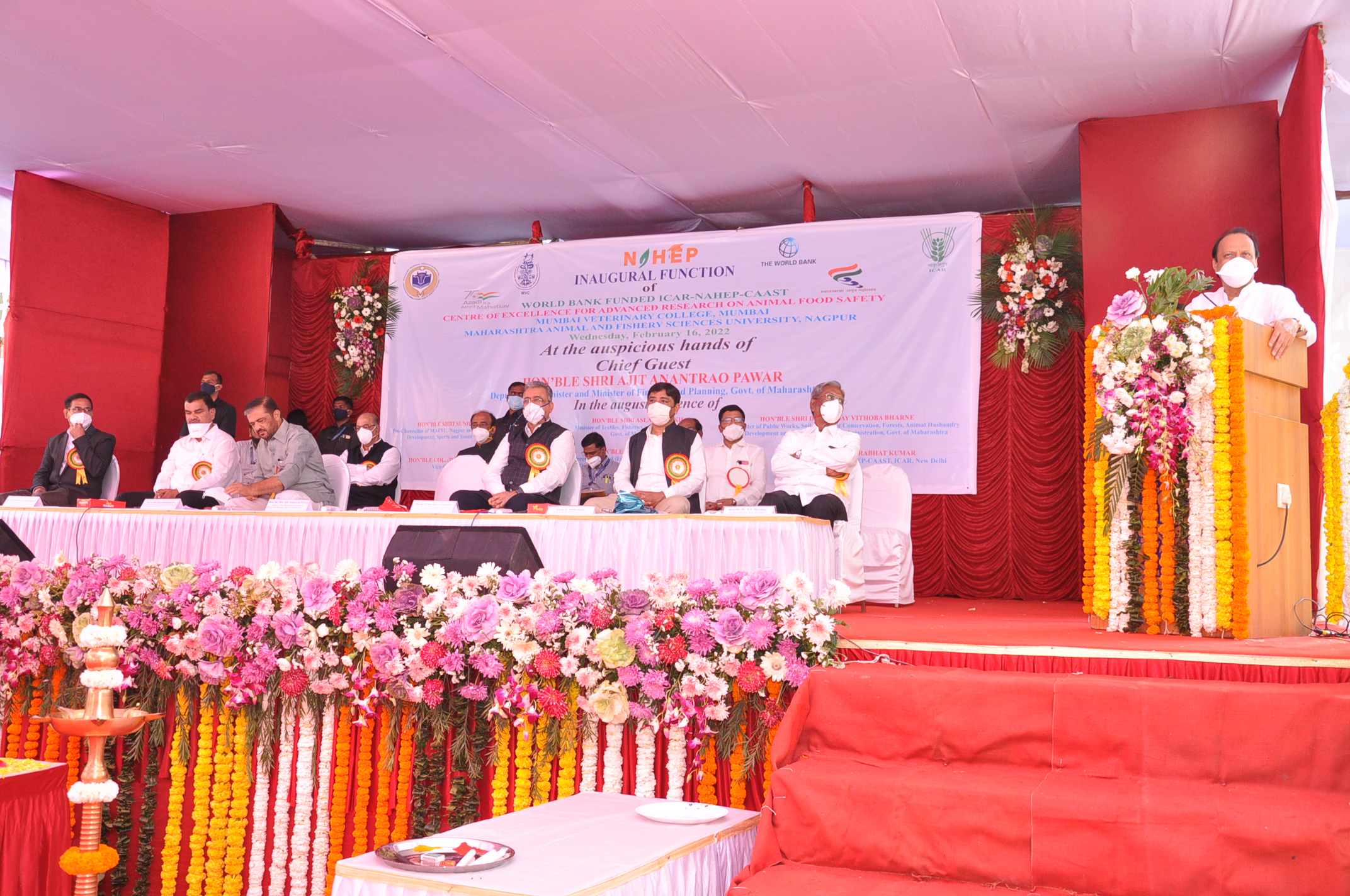 Shree Ajit Pawar, Hon Ble Dy. CM Addressing The Audience
